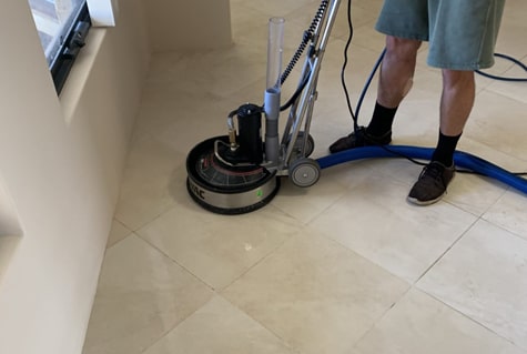 image of professional tile cleaning canberra